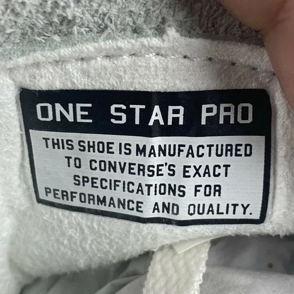 Converse x Alexis Sablone One Star Pro Ox Low Top White Mens - Picture 6 of 11